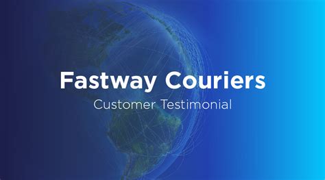 fastway portal login.